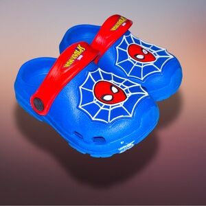 Marvel Spider-Man Toddler Boys Clogs Size 5/6